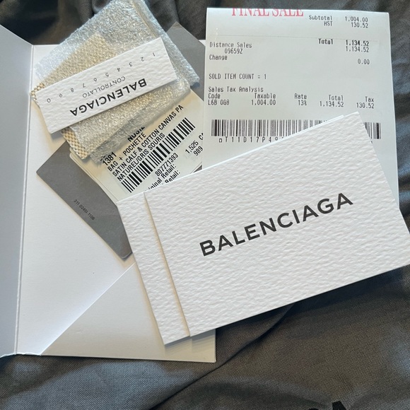 Balenciaga Canvas Tote - Picture 7 of 7